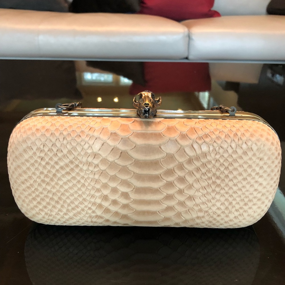 House of Harlow 1960’s Snakeskin Clutch